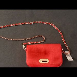 Bright orange women’s purse